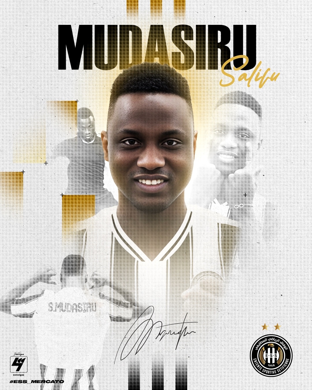 Ghana midfielder Salifu Mudasiru joins Algerian giants ES Sétif