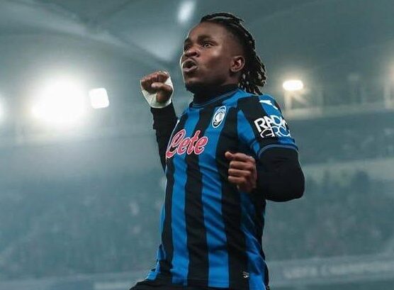 Ademola Lookman returns to Atalanta training ground
