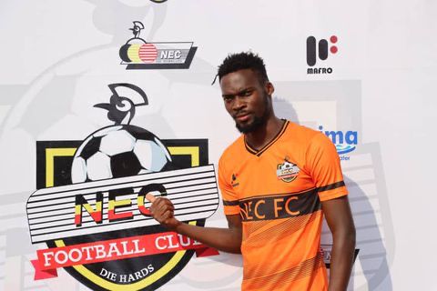 Allan Mugalu commits future to NEC FC in Uganda with fresh three-year deal
