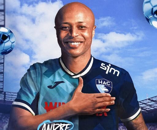 “It was real pleasure to wear Le Havre shirt” – Andre Ayew