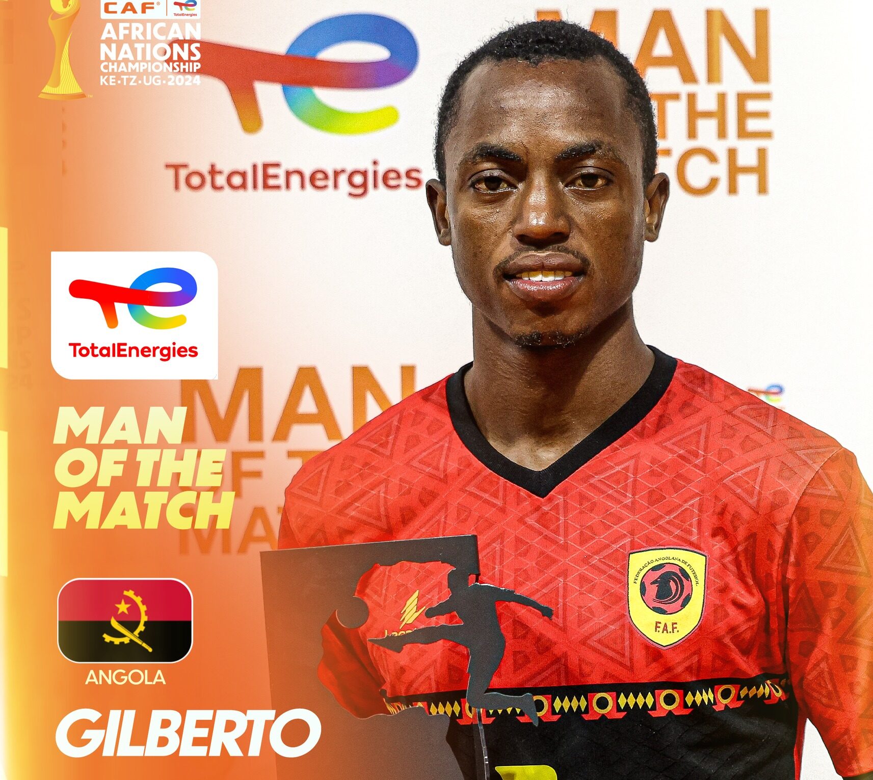CHAN: Angolan star Gilberto reacts to tough draw with Kenya