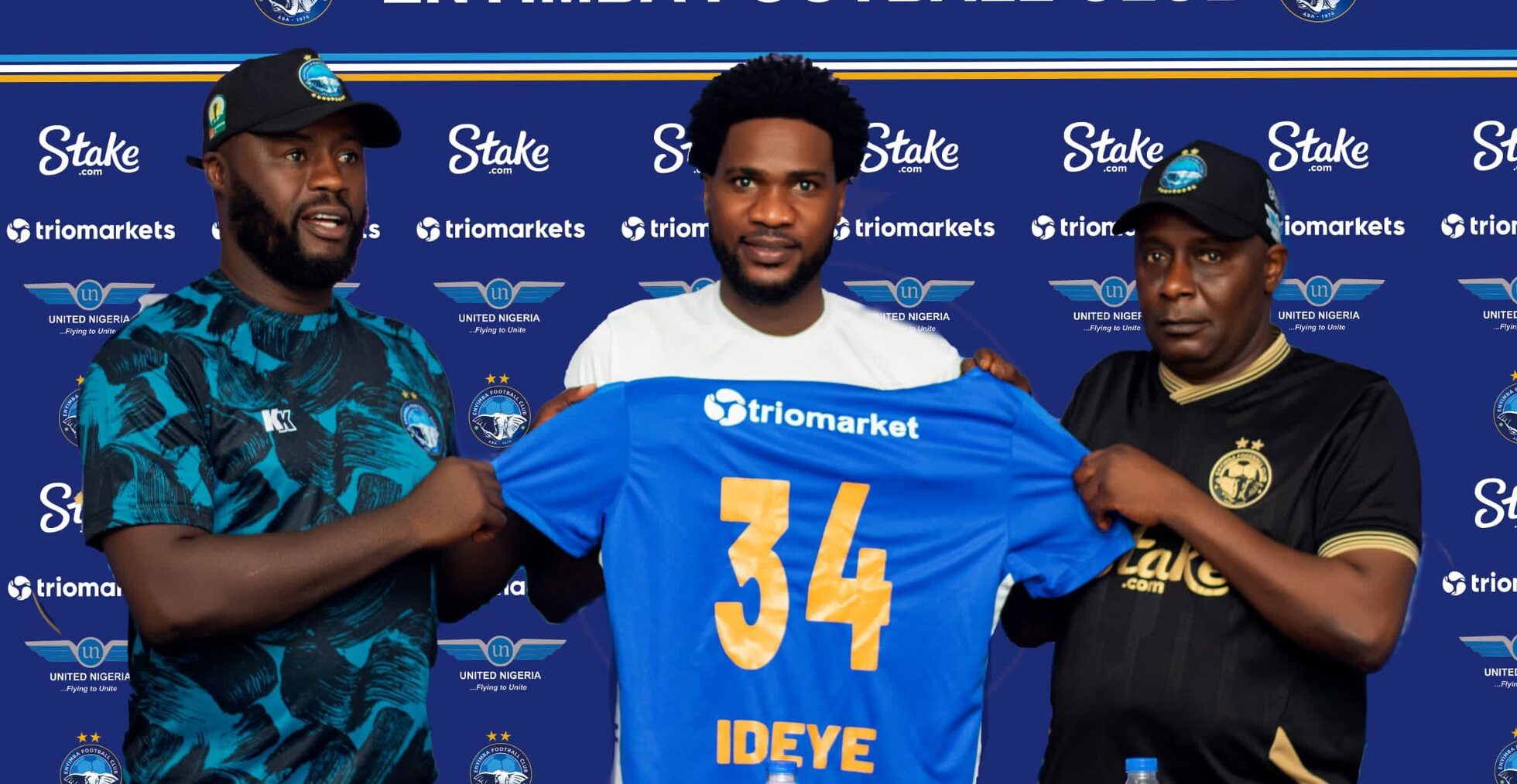 Enyimba FC cuts ties with Brown Ideye and 21 other players