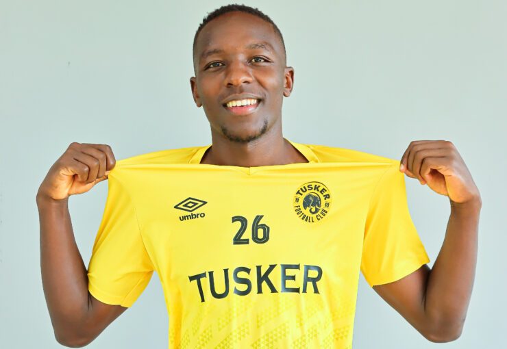 Tusker promote forward Douglas Omanga ahead of new season