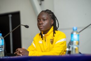 Gnounoue Sossiet Erika Rosalie, capitaine de l'ASEC Mimosas (Côte d'Ivoire).