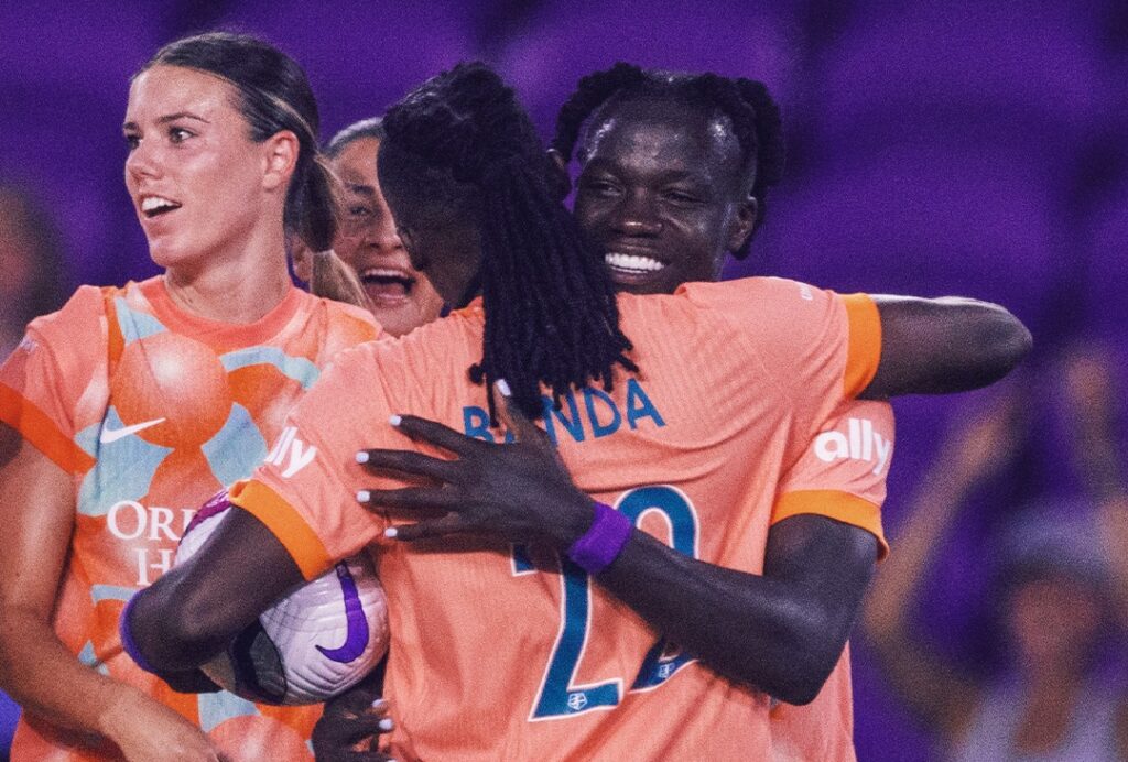 Zambia’s Prisca Chilufya comes off bench to help Orlando Pride snatch draw