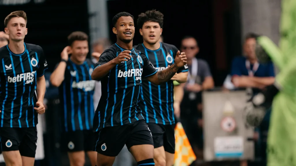 Club Brugge coach raves about Shandre Campbell
