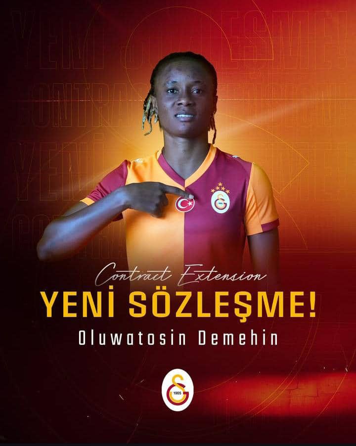 Oluwatosin Demehin extends contract with Galatasaray