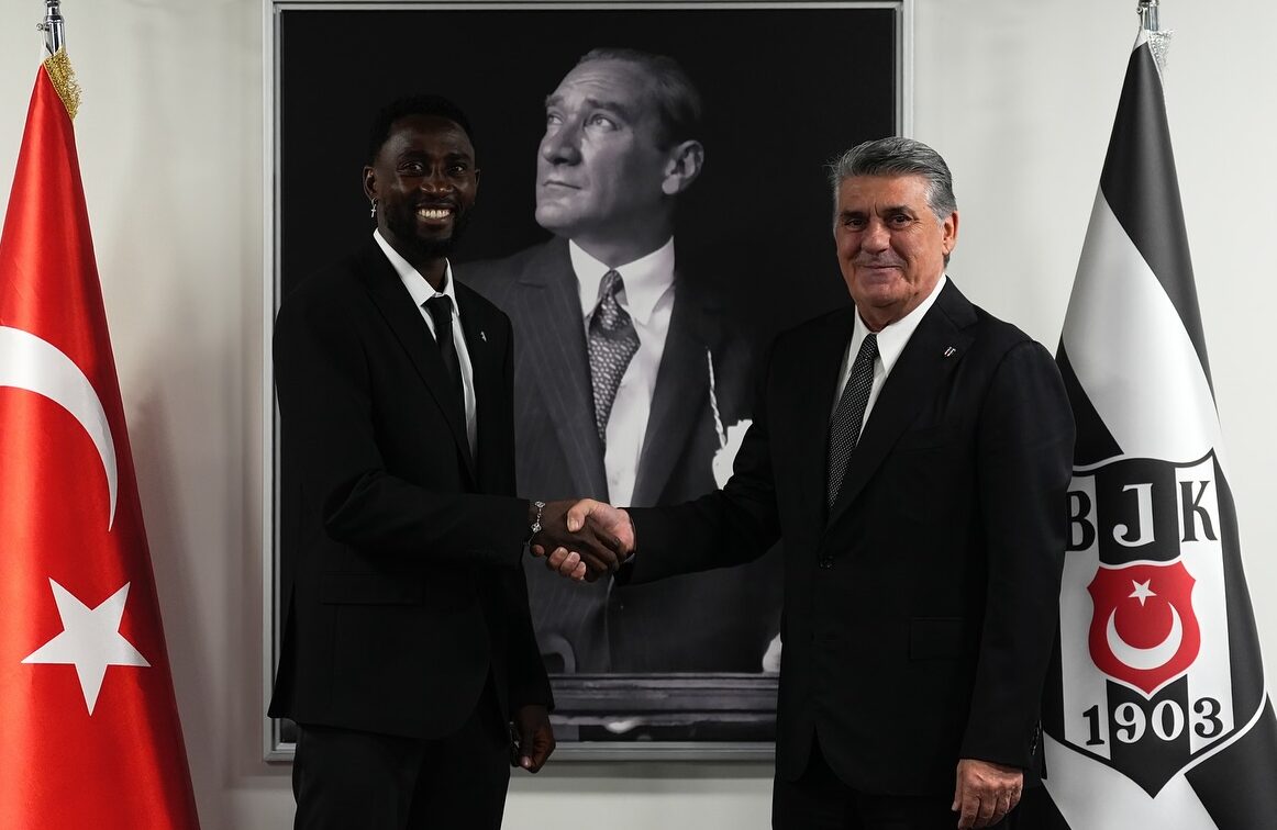 Turkey giants Besiktas officially announce the signing of Wilfred Ndidi