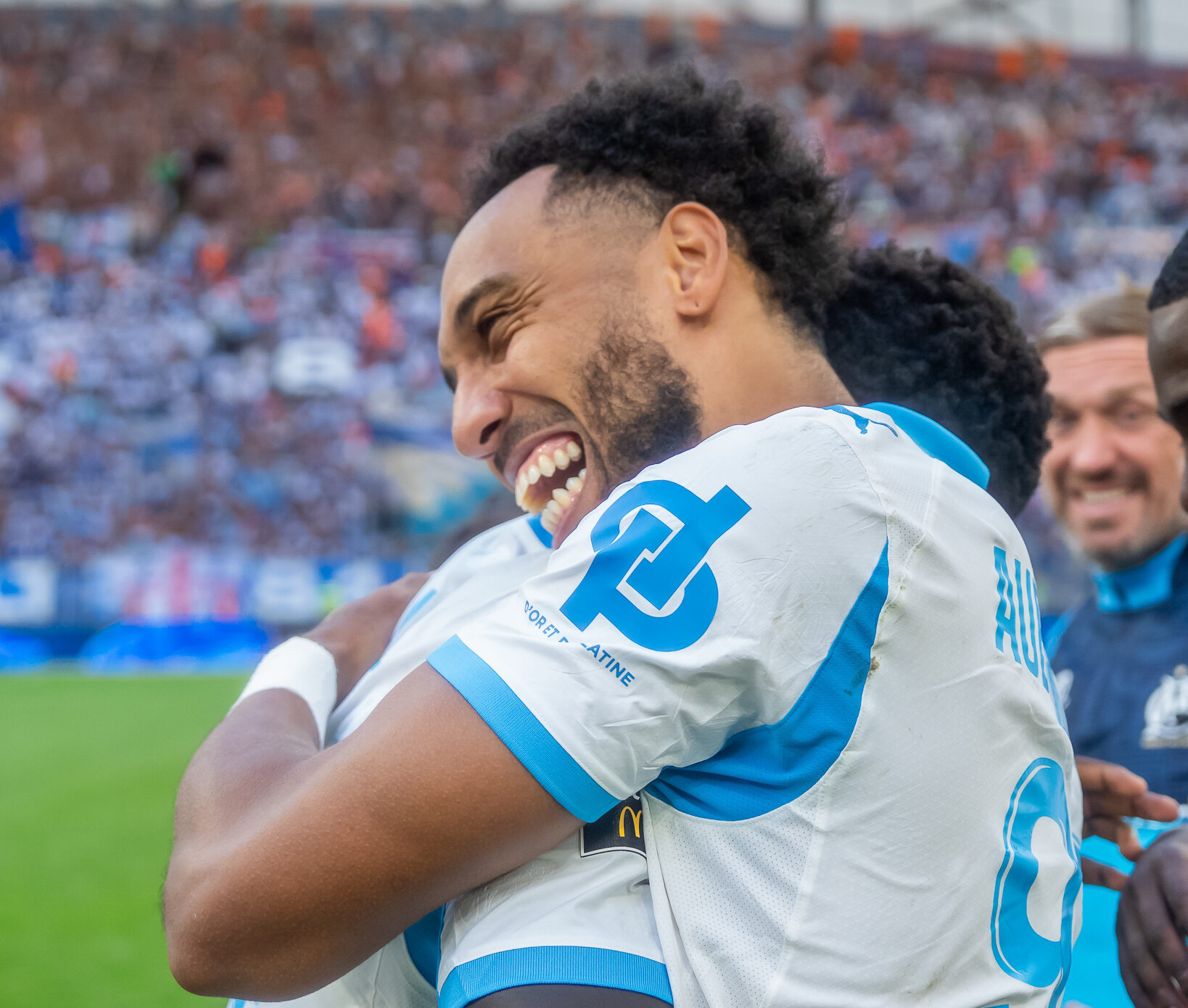 Aubameyang scores twice as Marseille overcome Moses Simon and Paris FC