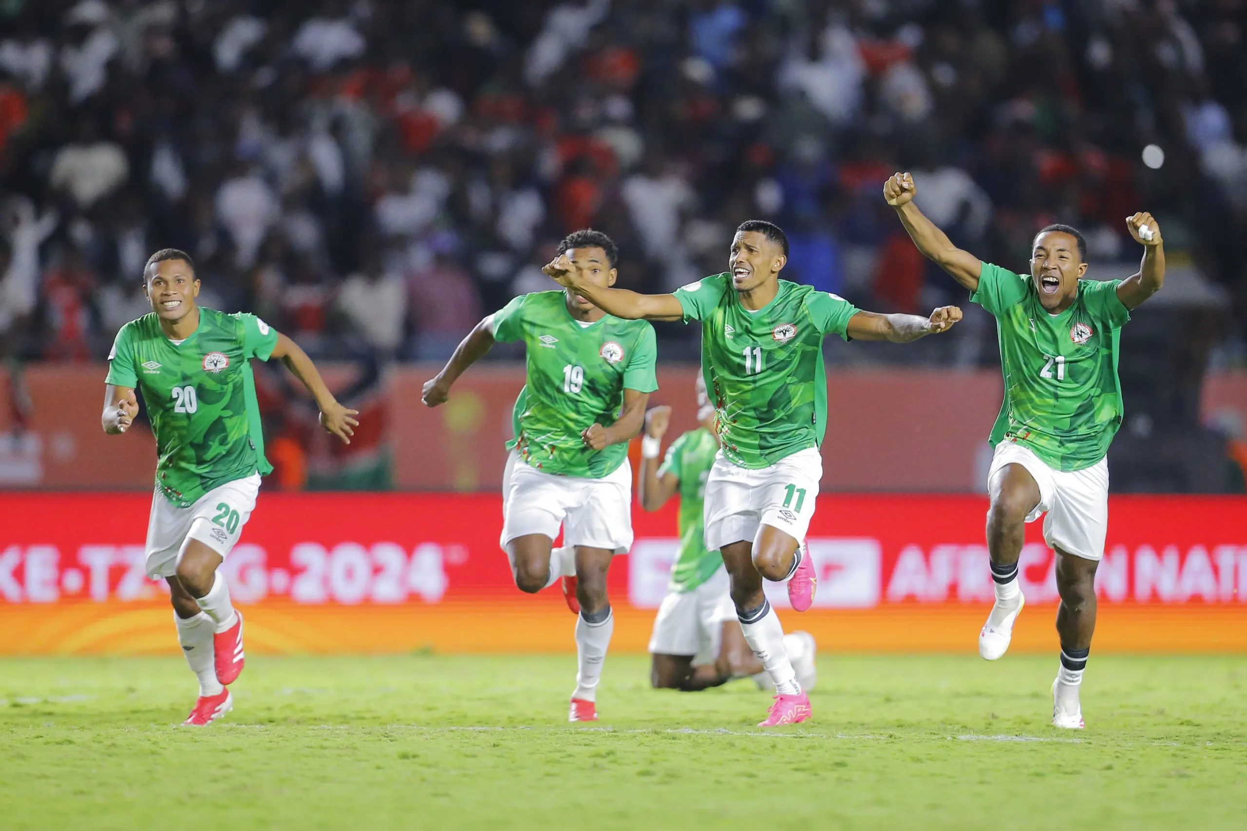 Les Barea de Madagascar en finale du CHAN 2024