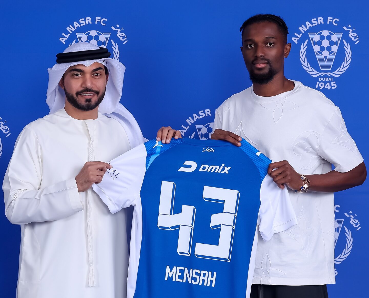 Bernard Mensah joins UAE outfit Al Nasr SC
