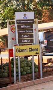 fufa kadiba stadium sign