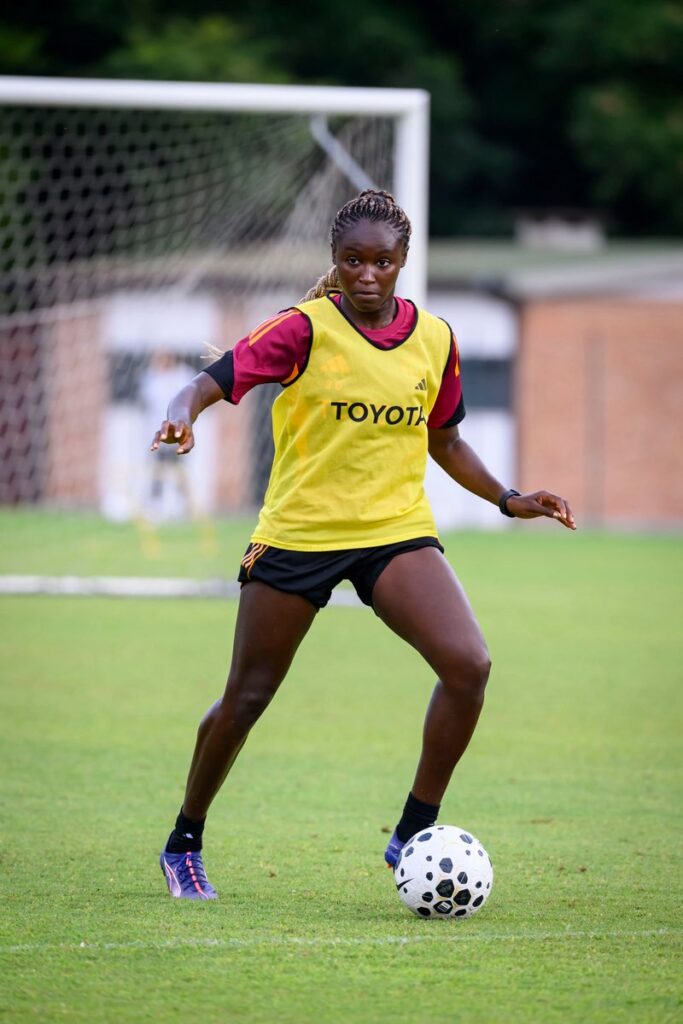 Rinsola Babajide makes AS Roma debut