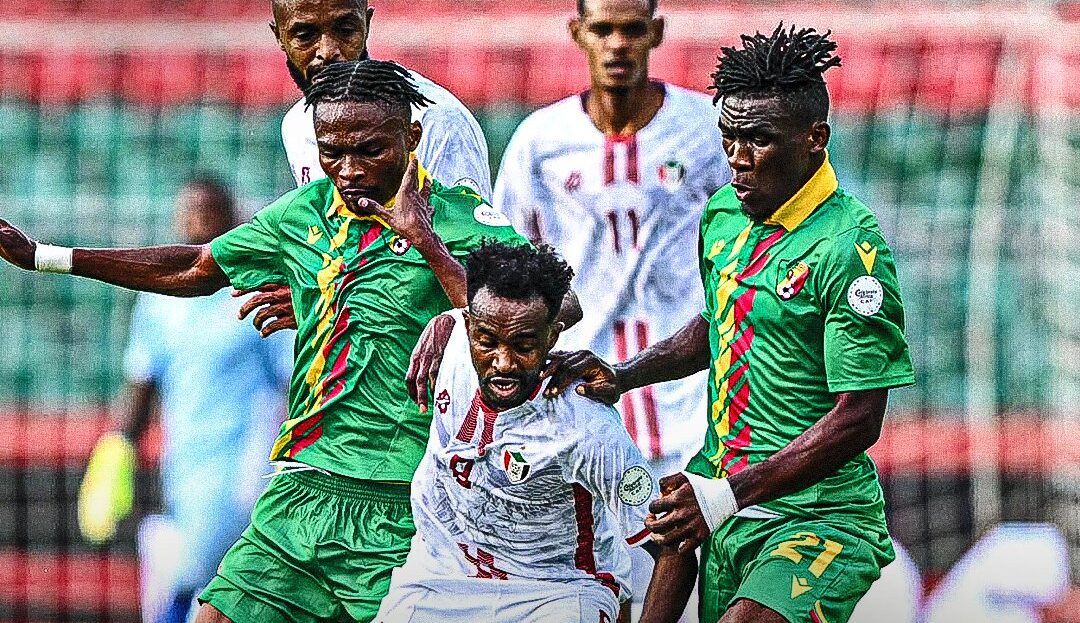 Sudan lose focus as Congo strike late for draw in CHAN Group D opener