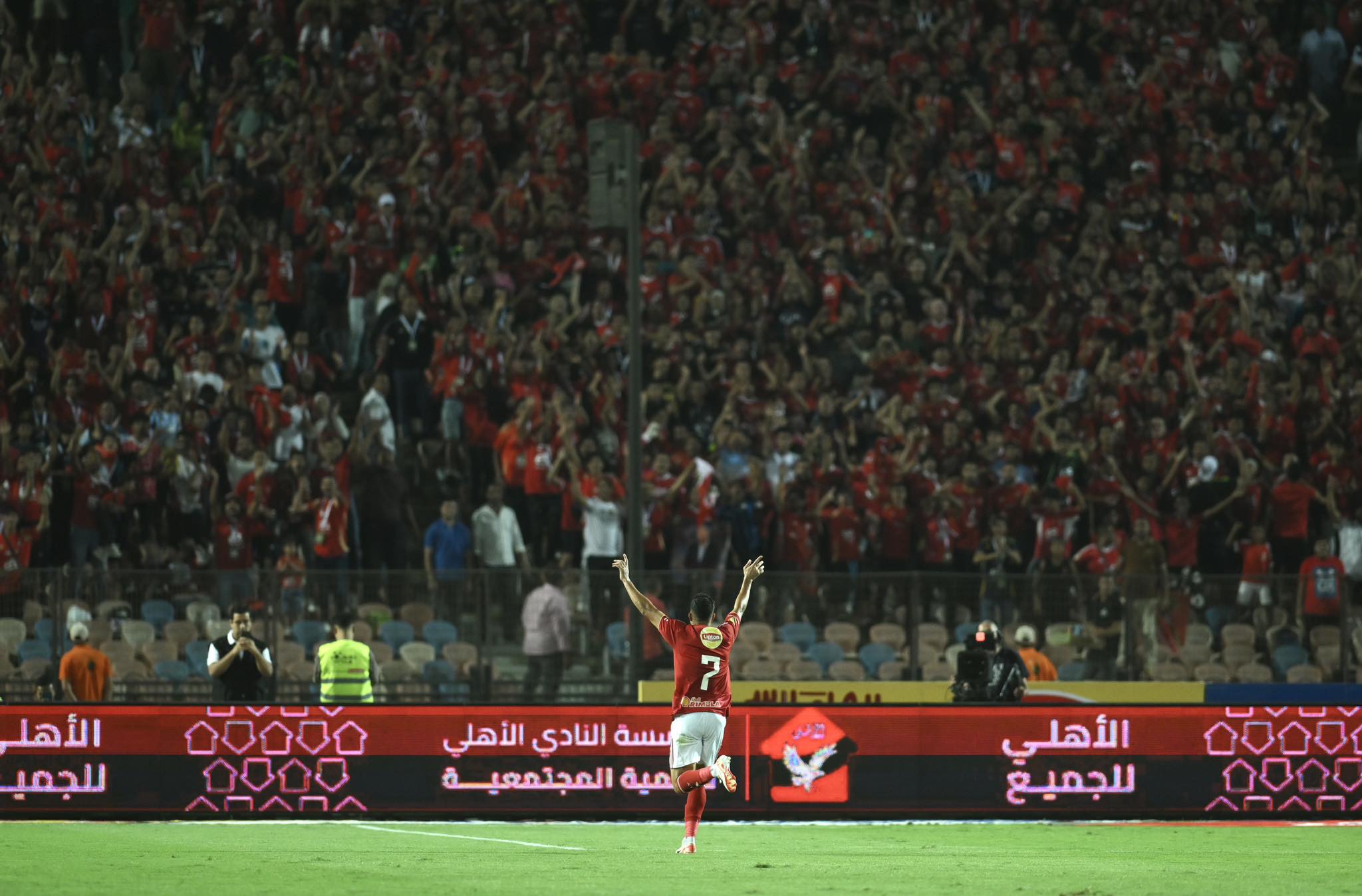 Watch: Trezeguet reconciles with Al Ahly fans after controversial celebration