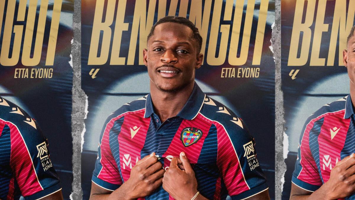 Karl Etta Eyong candidat au titre de joueur du mois de la Liga espagnole