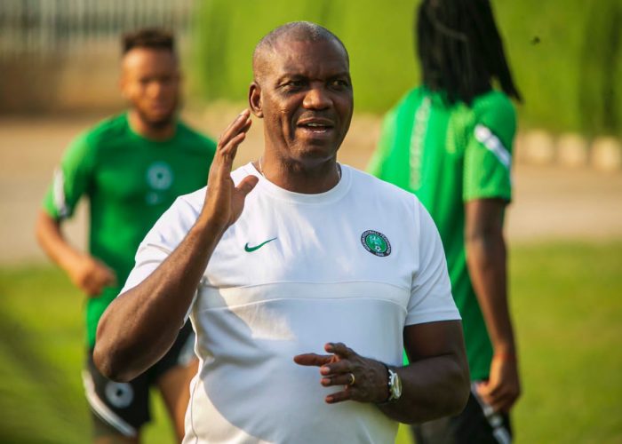 Nigeria technical director issues mandate ahead of Bafana clash