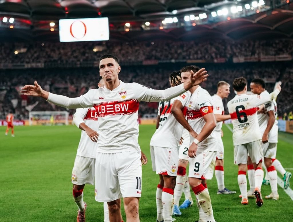 Bilal El Khannouss ouvre son compteur avec Stuttgart face à St. Pauli