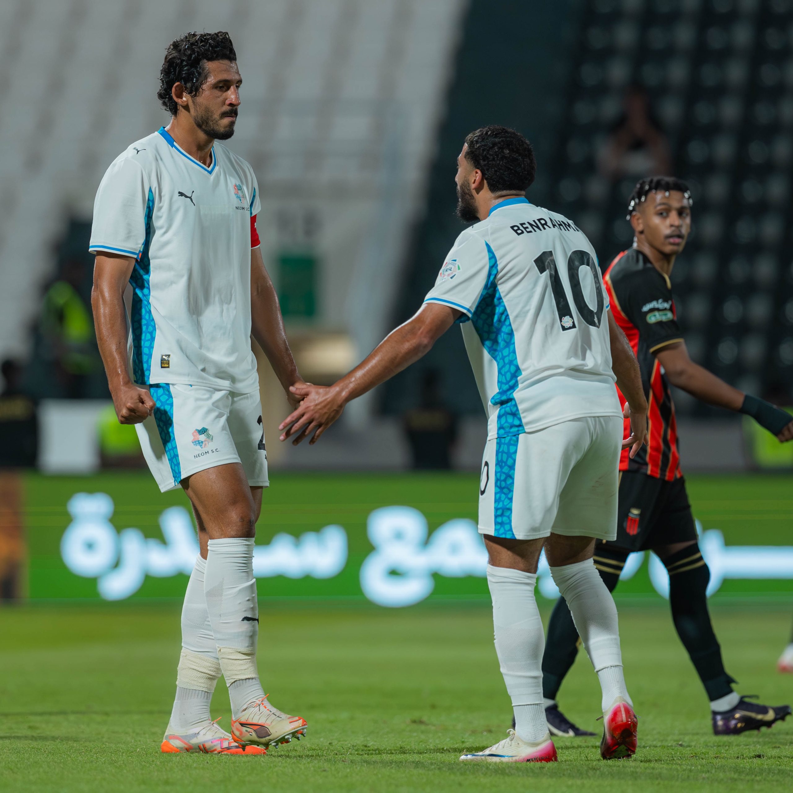 African stars Hegazi and Benrahma inspire Neom to 3rd straight Saudi Pro League win