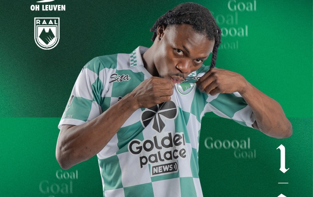 Jerry Afriyie hits brace to propel La Louviere to first away win