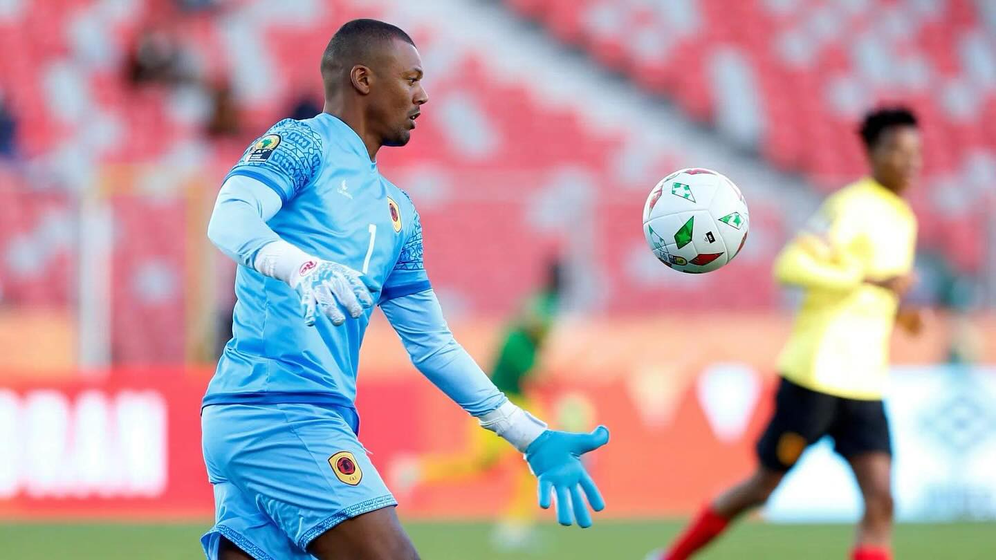AFCON: Angola keeper Marques sets knockout stage goal