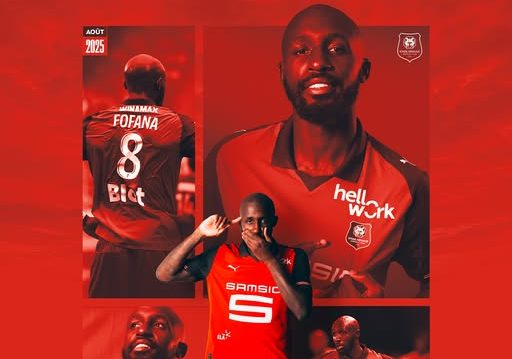 Fofana shines as Stade Rennais fans vote him August’s best