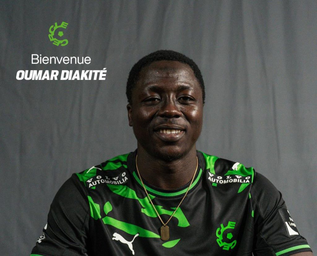 Oumar Diakité s’engage avec le Cercle Bruges
