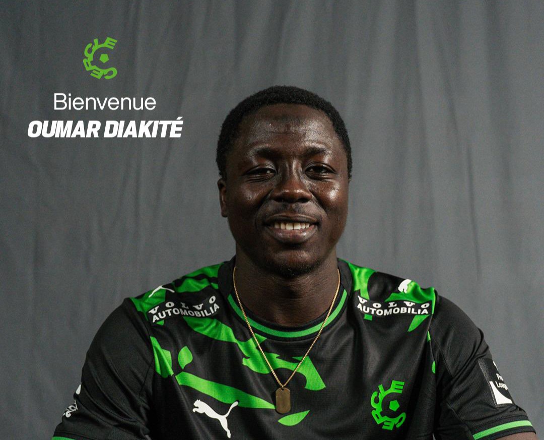 Oumar Diakité s’engage avec le Cercle Bruges