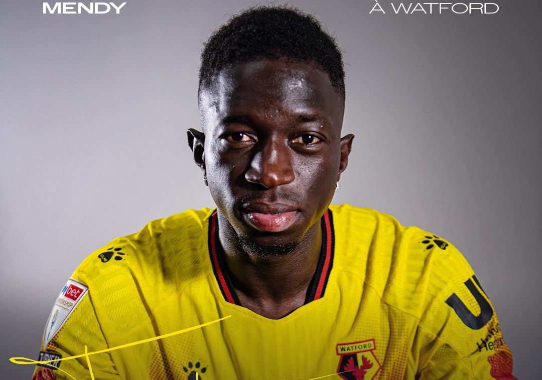 Watford seal signing of Formose Mendy on loan from Lorient