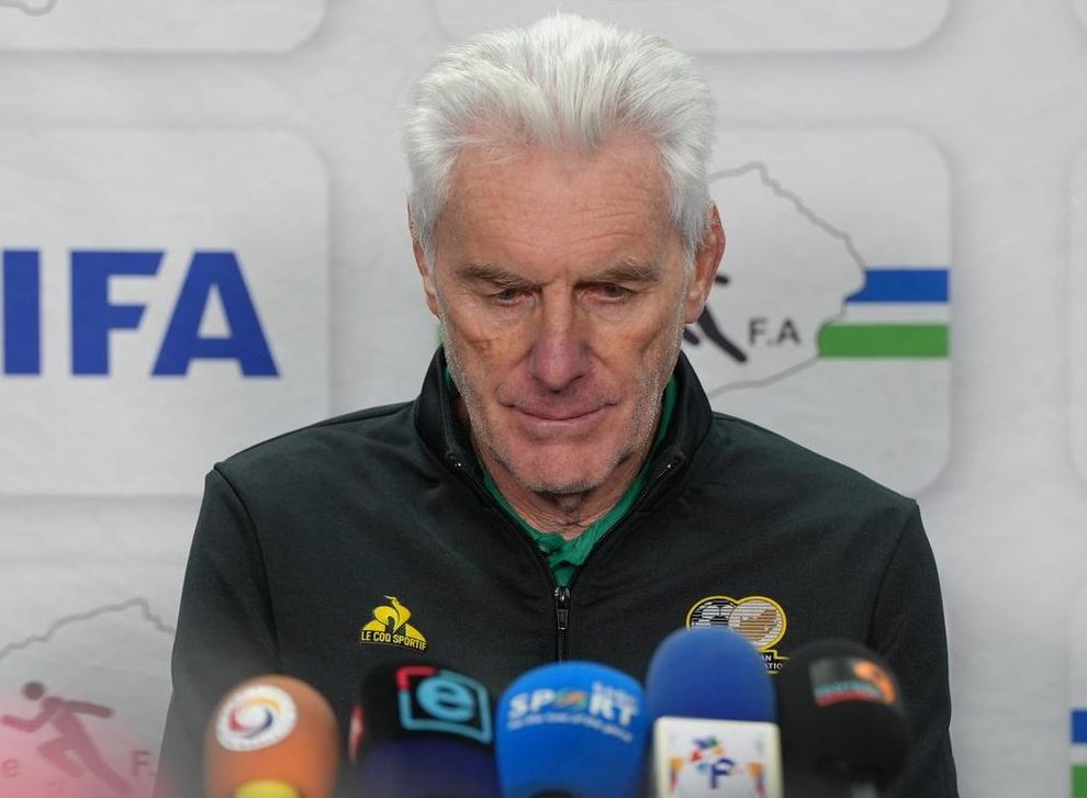 World Cup (Q): South Africa’s Broos wary of ‘very good Nigeria’