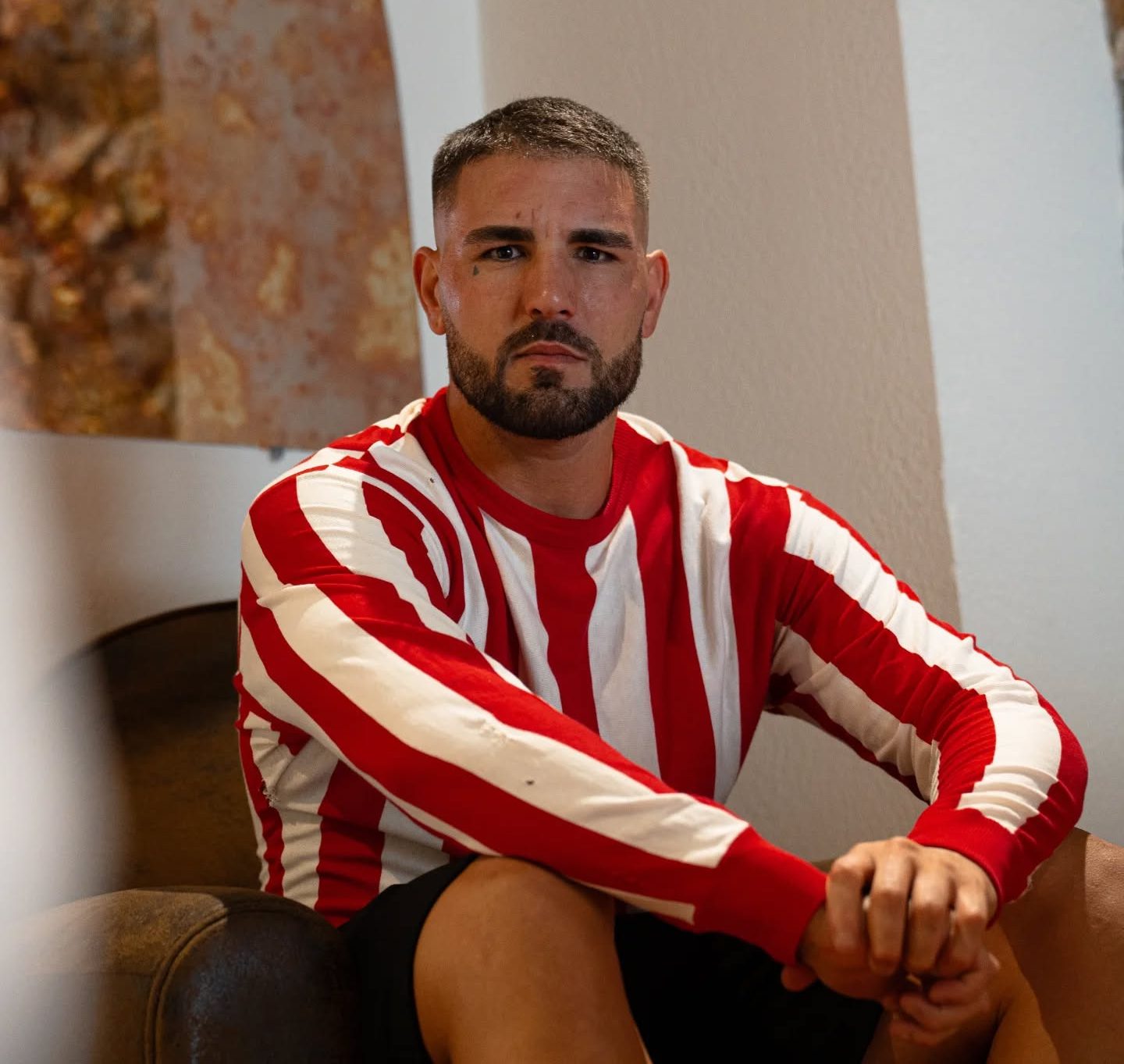 Andy Delort returns to Ajaccio to aid in rebuilding effort