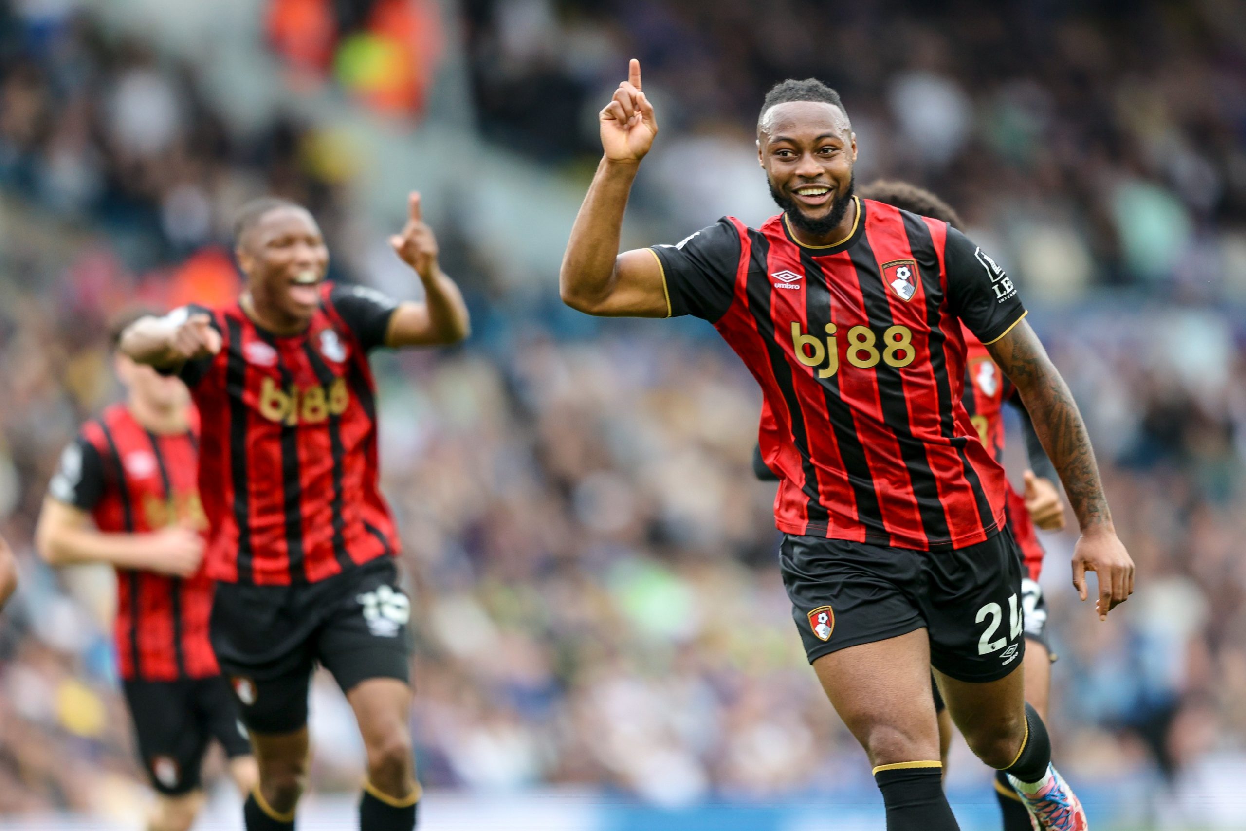 Antoine Semenyo scores in Bournemouth’s draw at Leeds