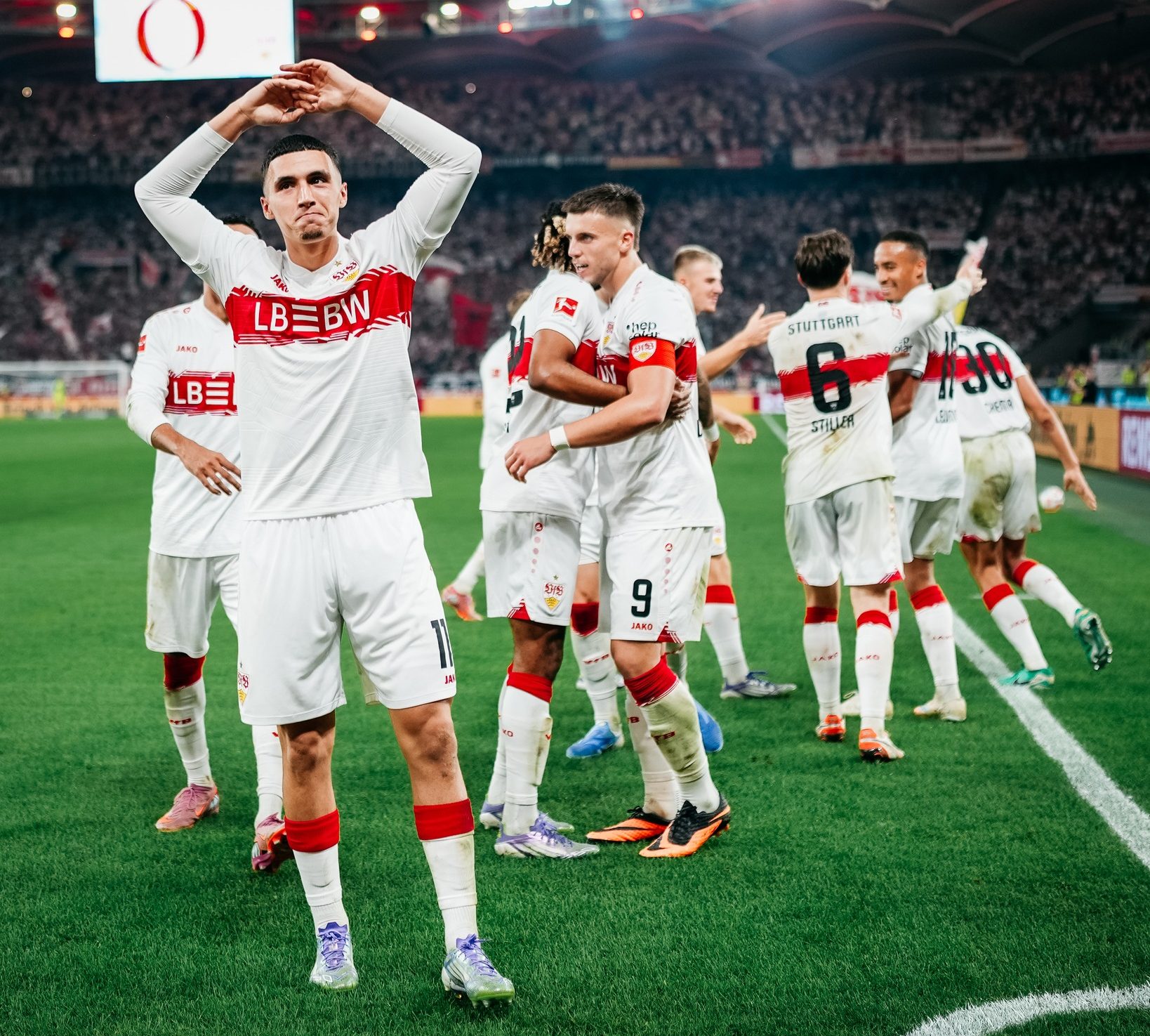 El Khannouss opens his Bundesliga account in Stuttgart win