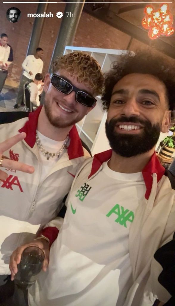 Mohamed Salah sends message to Harvey Elliott