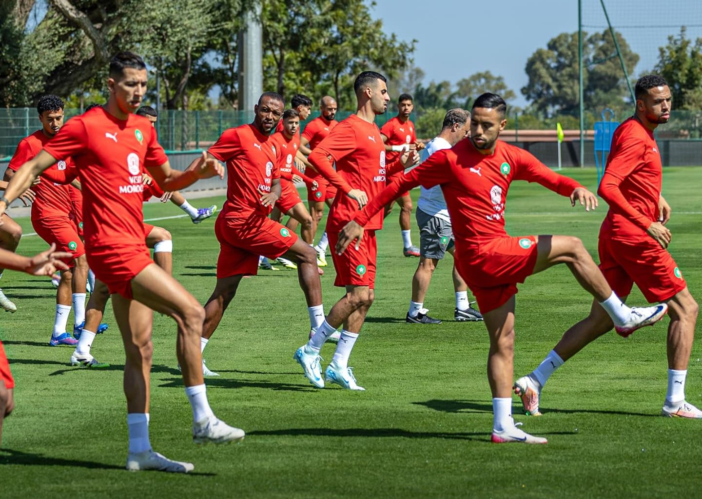Les Lions de l’Atlas au complet avant d’affronter le Niger et la Zambie