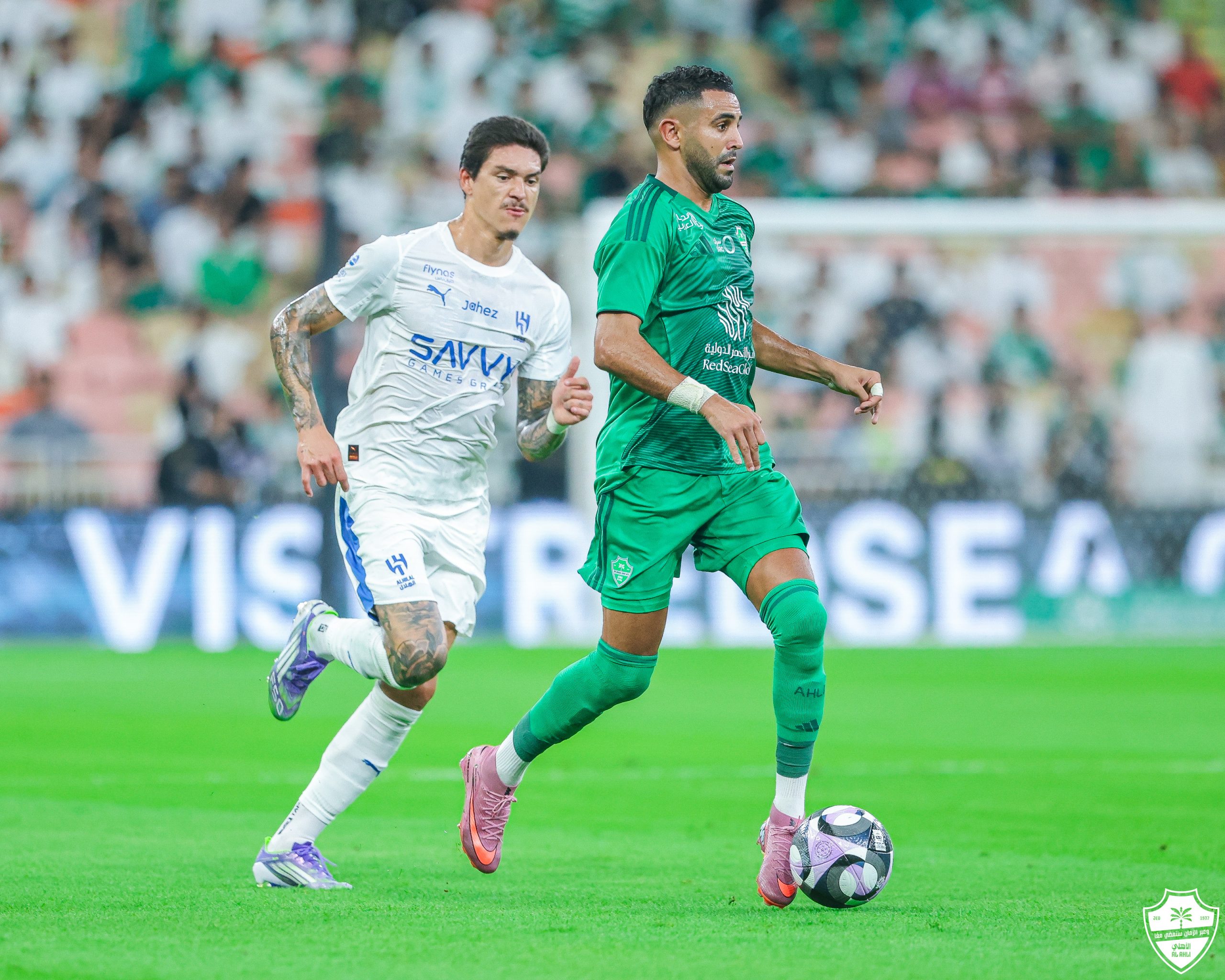 Mahrez’s two assists spark dramatic comeback for Al Ahli in draw with Al Hilal