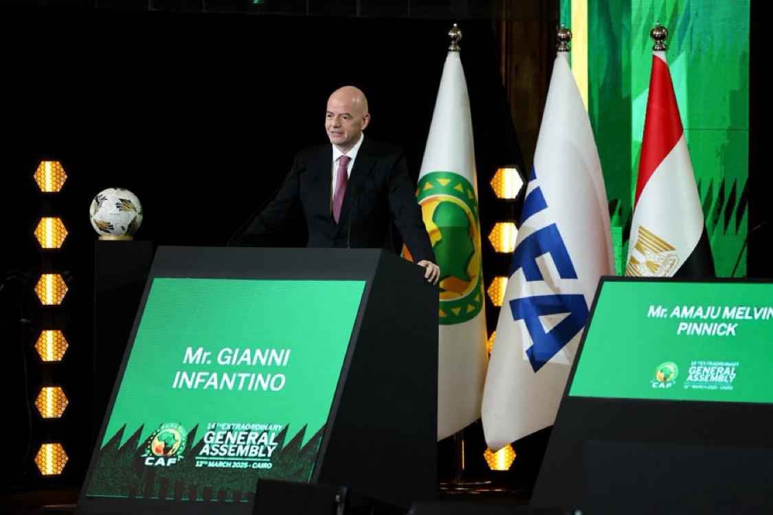 Gianni Infantino félicite l’Égypte pour sa qualification à la Coupe du monde