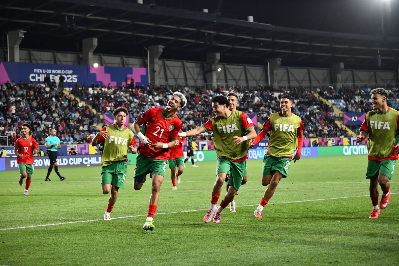 Les Lionceaux rugissent au Chili : le Maroc U20 en quarts de finale !