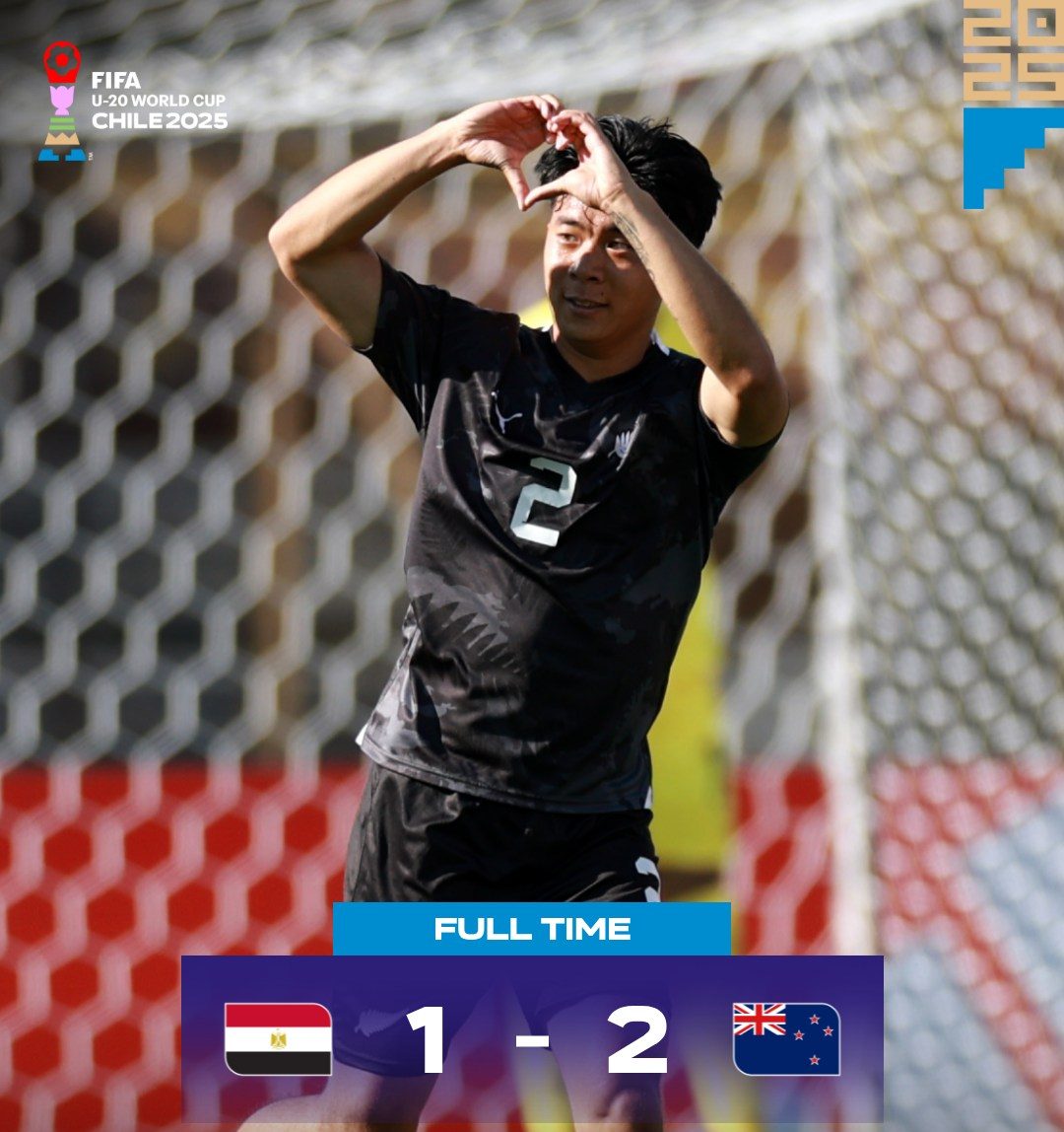 U-20 World Cup: Egypt suffer setback as New Zealand turn the tide in dramatic clash