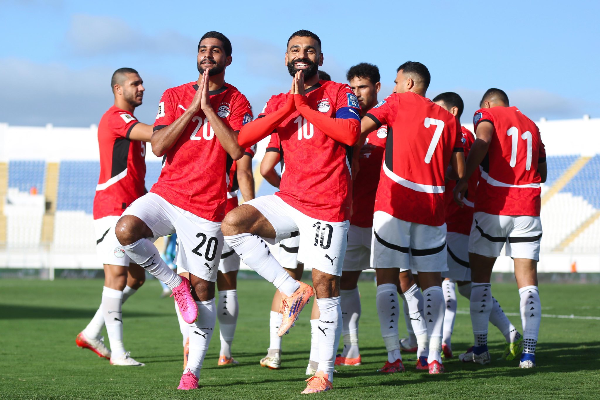 Salah brace helps Egypt seal 2026 World Cup qualification with 3-0 victory over Djibouti