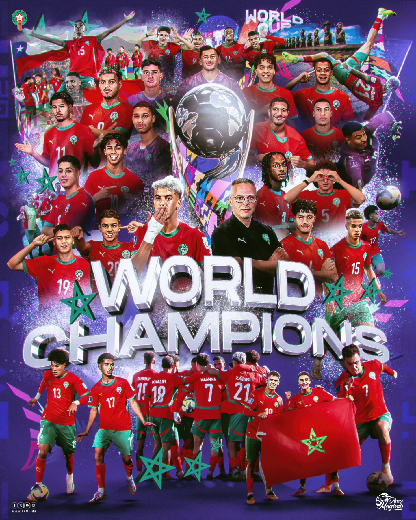Triomphe historique : le Maroc remporte sa toute première Coupe du Monde U20 de la FIFA après avoir stupéfié l’Argentine