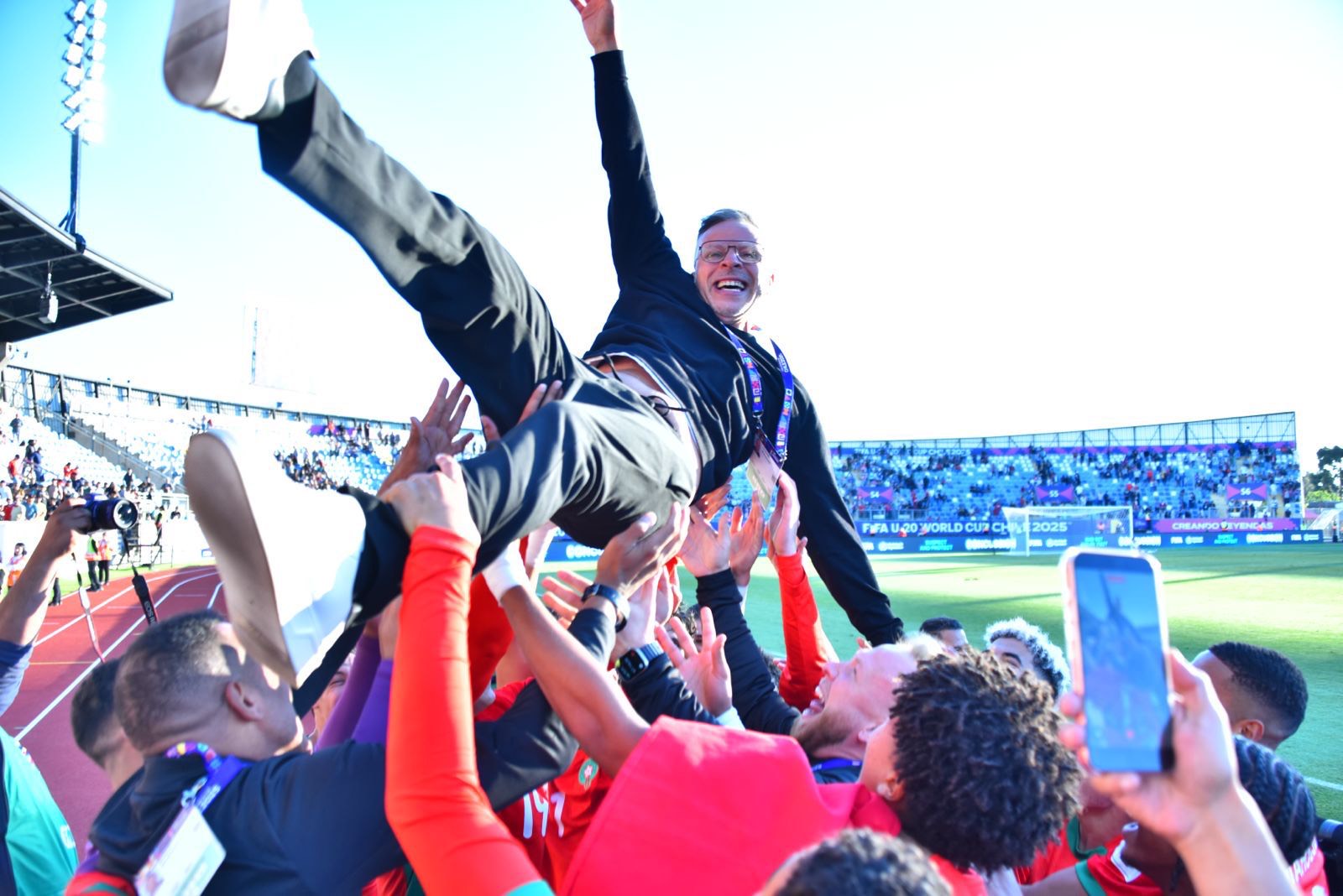 Maroc U20 : une victoire éclatante contre les USA et une place historique en demi-finale