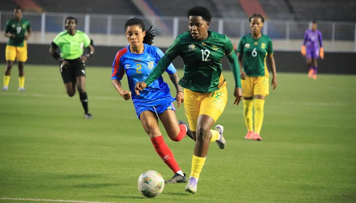 Away goal relief, but Mbuli rues Banyana’s second-half slump in DR Congo