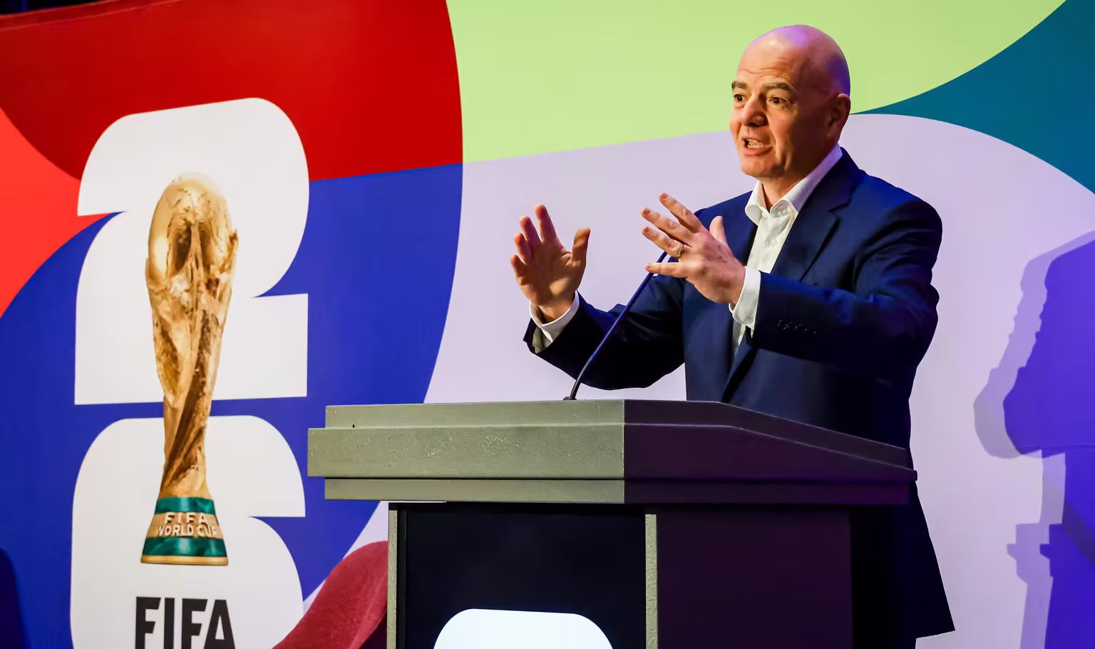 FIFA president Infantino speaks out on Bafana’s World Cup qualification