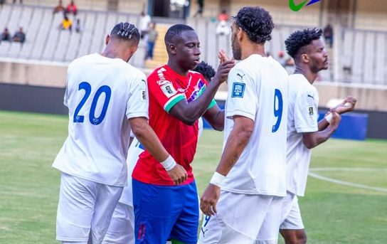 World Cup (Q): Gambia coach McKinstry sings praise of four goal Aubameyang