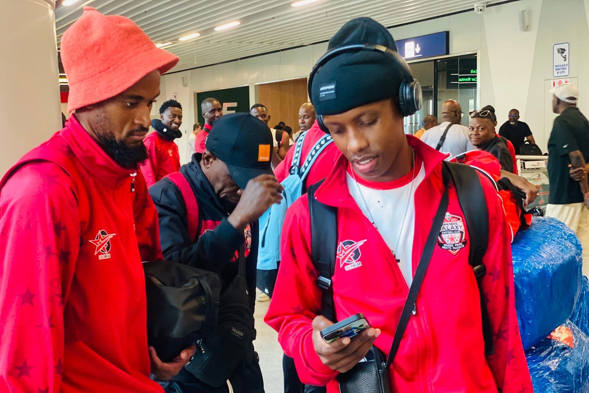 CAFCC: Galaxy arrive in Zambia with mind-game for ZESCO United game