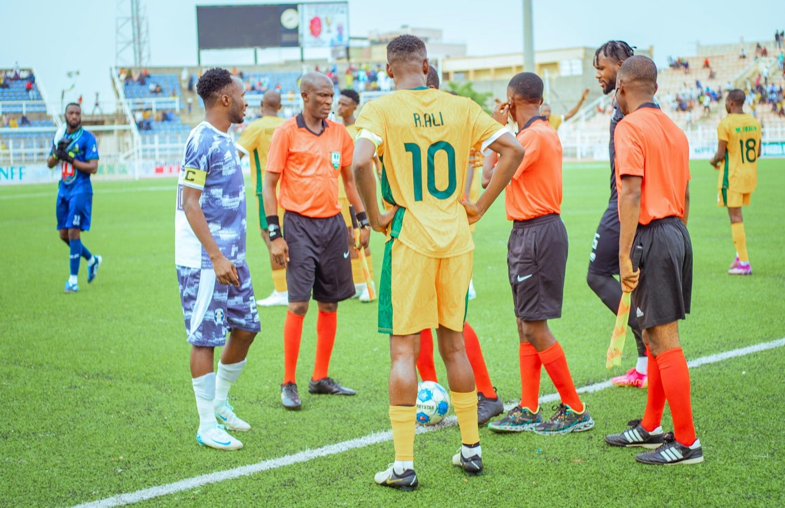 NPFL recommends five match officials for review after matchday eight