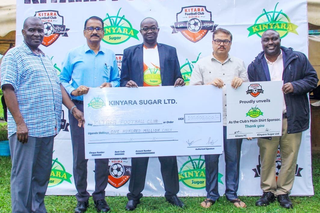 Kitara FC seals shirt sponsorship deal with Kinyara Sugar Ltd