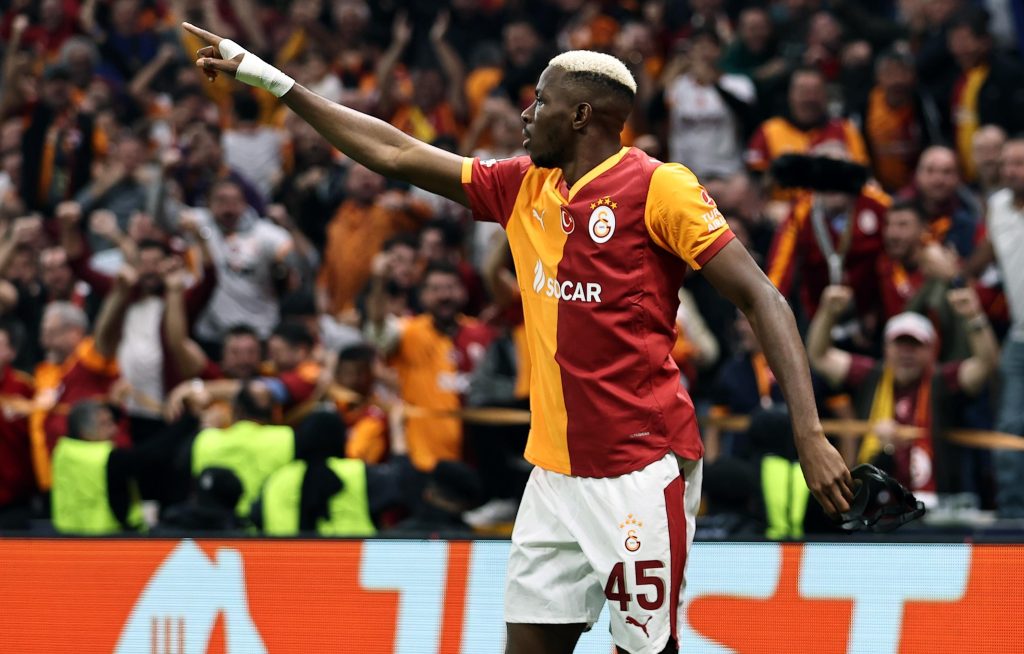 Osimhen downplays latest Galatasaray record after brace downs Bodø
