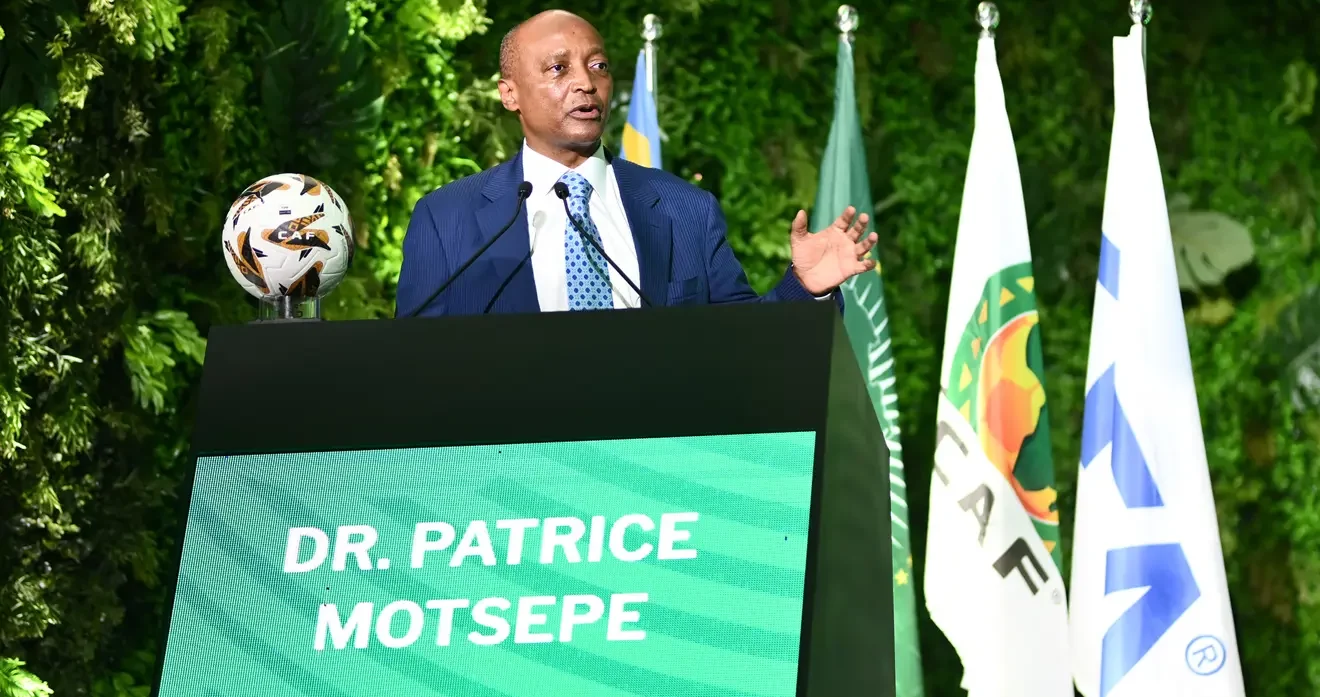 CAF sponsors threatened to quit if Motsepe left, president reveals